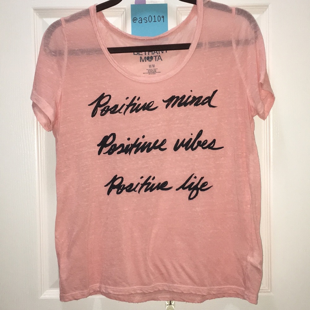 Bethany Mota - Positivity Tee